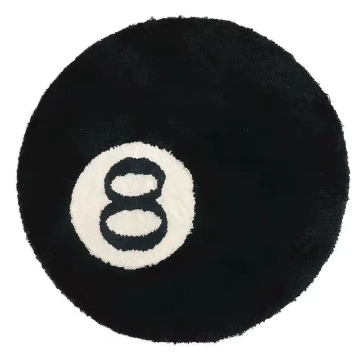 Black Billiards Rug
